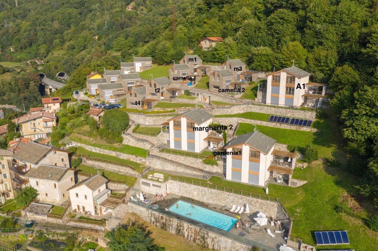 Vila Paradiso Del Lago Bellano Exteriér fotografie